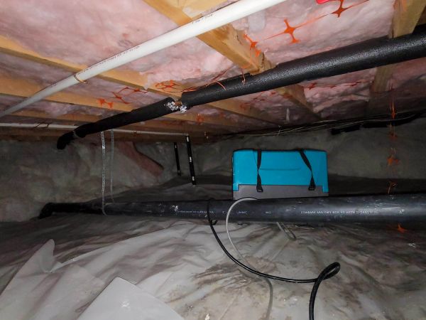 Crawl Space Water Remediation in Freehold